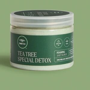 Paul Mitchell Tea Tree Special Detox Foaming Salt Scrub exfoliate + detox scalp